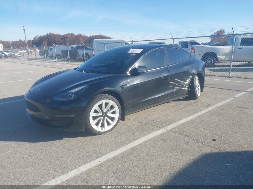 Vin: 5yj3e1eb5mf047451, lot: 44146932, tesla model 3 long range dual motor all-wheel drive 20212