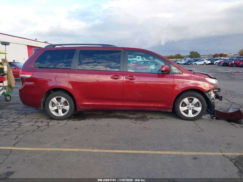 2011 Toyota Sienna Le V6 VIN: 5TDKK3DC2BS023014 Lot: 43651741