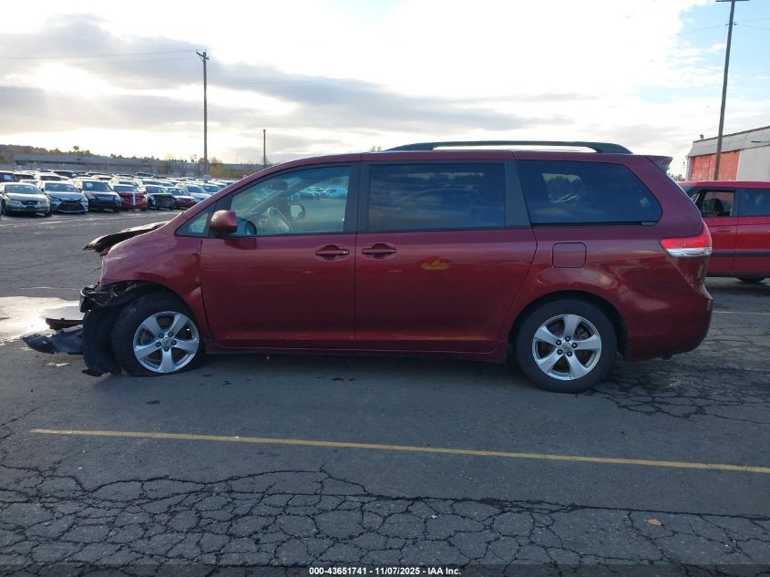 2011 Toyota Sienna Le V6 VIN: 5TDKK3DC2BS023014 Lot: 43651741