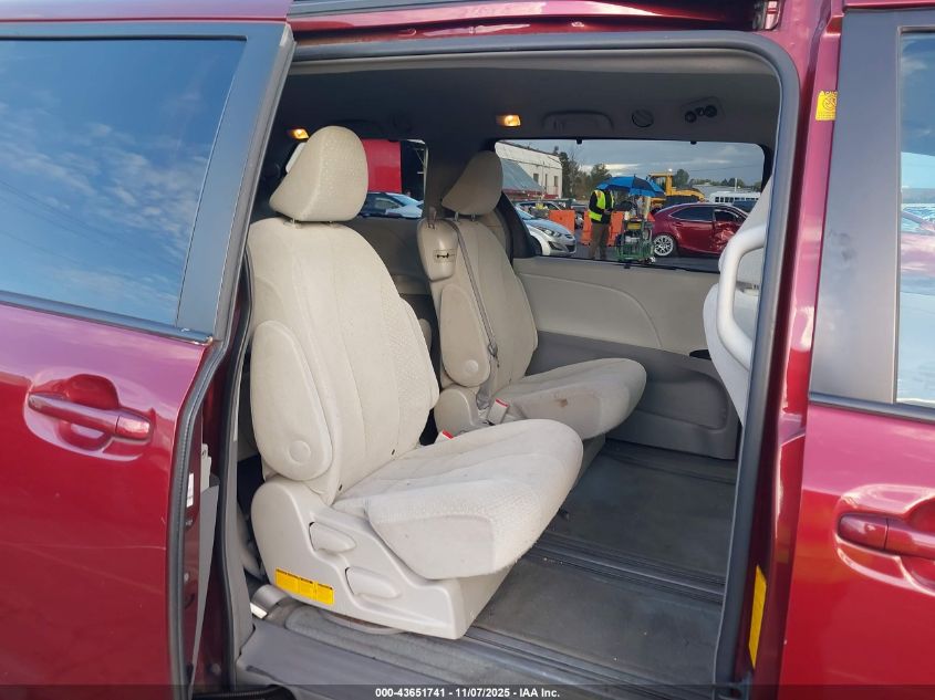 2011 Toyota Sienna Le V6 VIN: 5TDKK3DC2BS023014 Lot: 43651741