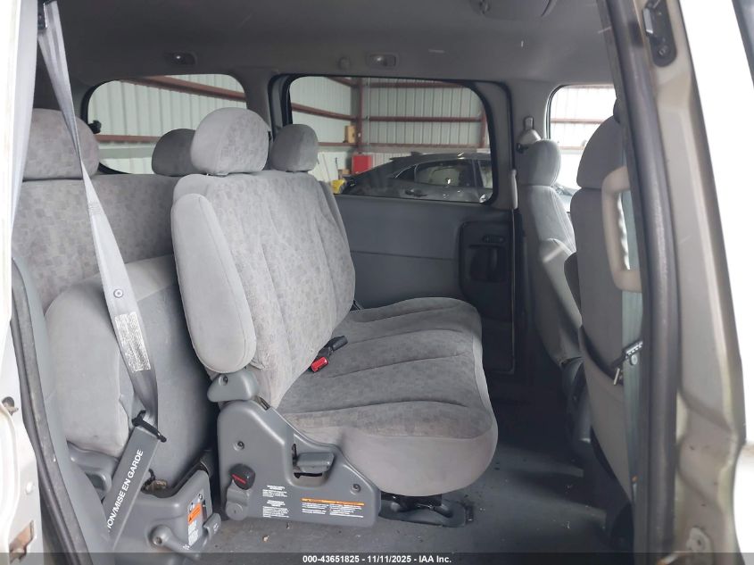 2001 Nissan Quest Gxe VIN: 4N2ZN15T21D828348 Lot: 43651825