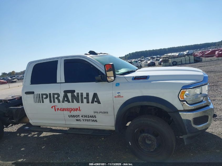 2020 Ram 4500 Chassis Tradesman/Slt/Laramie/Limited VIN: 3C7WRLEL0LG237434 Lot: 43651851