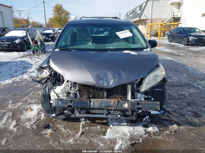 2011 Toyota Sienna Limited V6 VIN: 5TDYK3DC1BS175201 Lot: 43651857