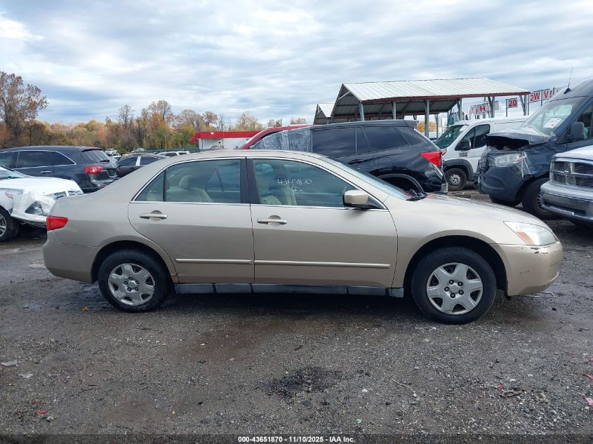 2005 Honda Accord 2.4 Lx VIN: 1HGCM56445A124042 Lot: 43651870
