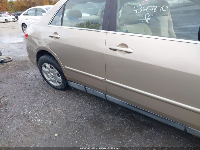 2005 Honda Accord 2.4 Lx VIN: 1HGCM56445A124042 Lot: 43651870