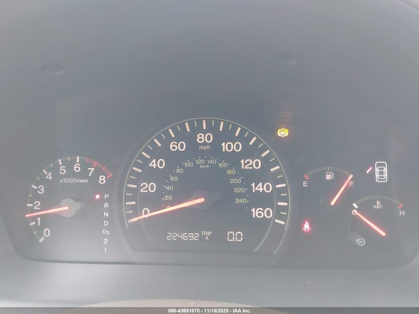 2005 Honda Accord 2.4 Lx VIN: 1HGCM56445A124042 Lot: 43651870