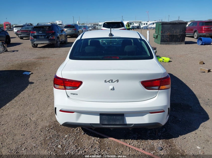 2023 Kia Rio S VIN: 3KPA24AD2PE567416 Lot: 43651882