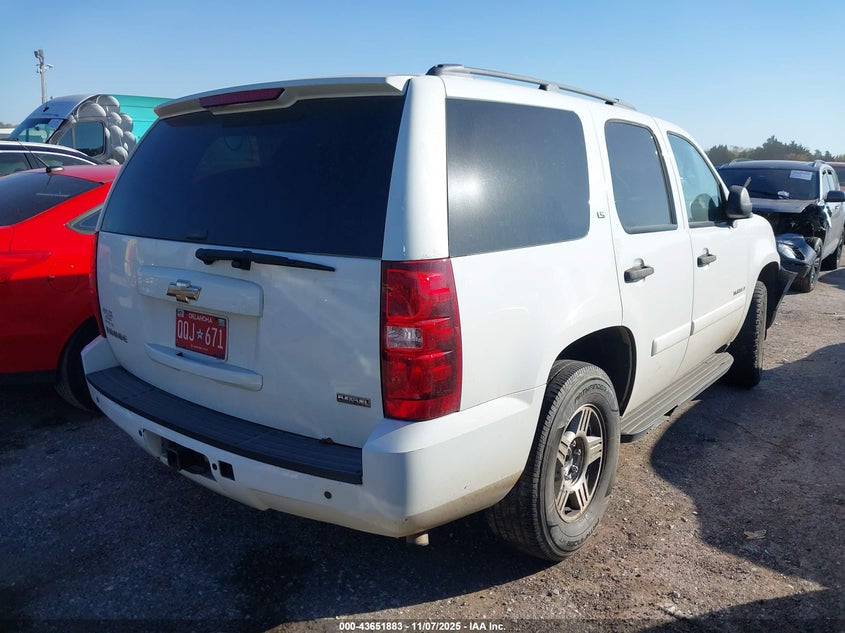 1GNFK130X8R254268 2008 CHEVROLET TAHOE photo no. 4