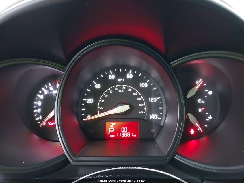 2015 Kia Rio Lx VIN: KNADM4A37F6444713 Lot: 43651896