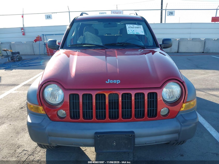 1J4GL48K96W119314 2006 JEEP LIBERTY (NORTH AMERICA) photo no. 12
