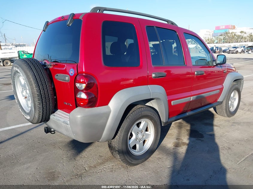 1J4GL48K96W119314 2006 JEEP LIBERTY (NORTH AMERICA) photo no. 4
