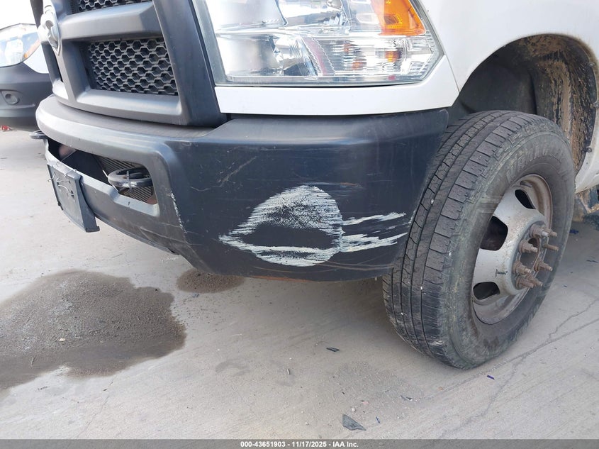 2018 Ram 3500 Chassis Tradesman/Slt VIN: 3C7WRTBL3JG312905 Lot: 43651903