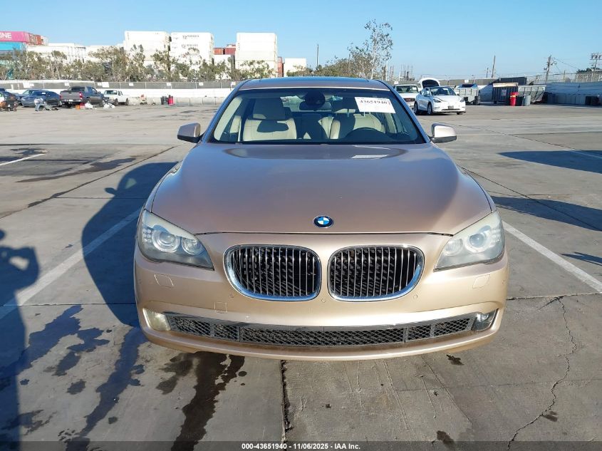 2009 BMW 750Li VIN: WBAKB83569CY61491 Lot: 43651940