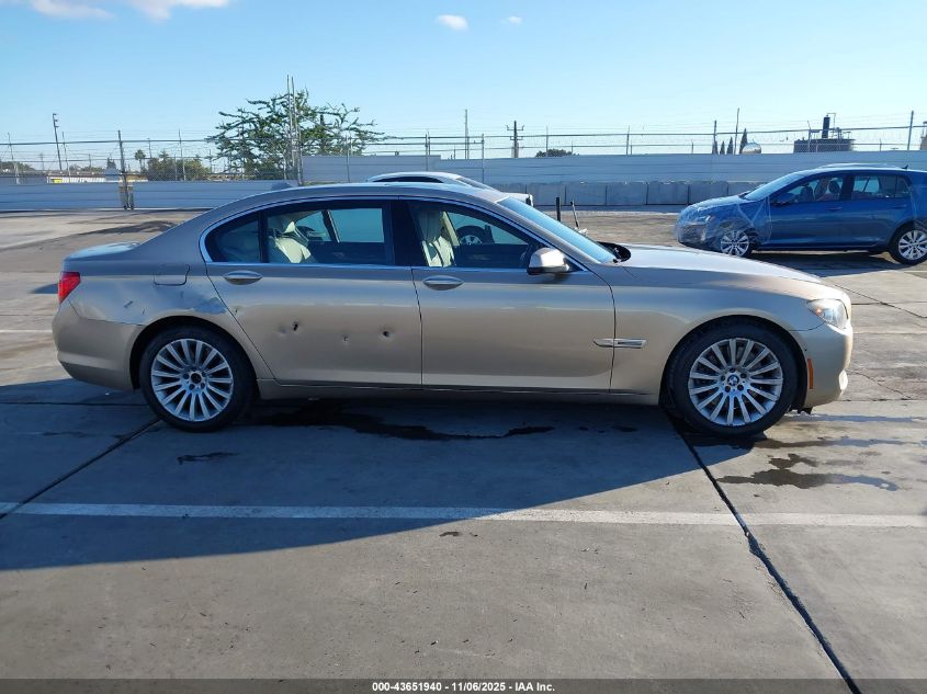 2009 BMW 750Li VIN: WBAKB83569CY61491 Lot: 43651940