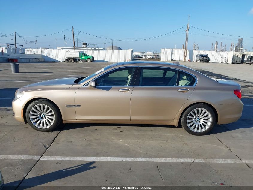 2009 BMW 750Li VIN: WBAKB83569CY61491 Lot: 43651940