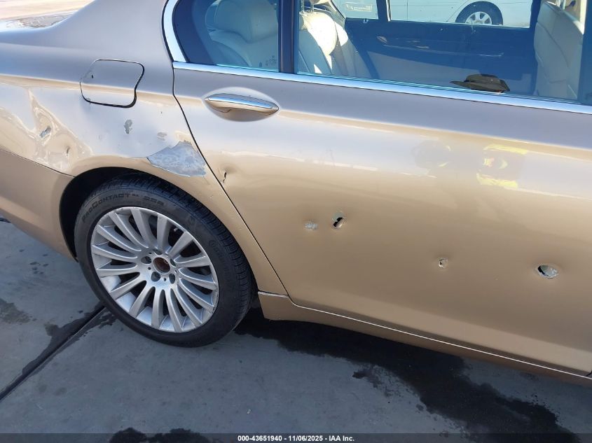 2009 BMW 750Li VIN: WBAKB83569CY61491 Lot: 43651940