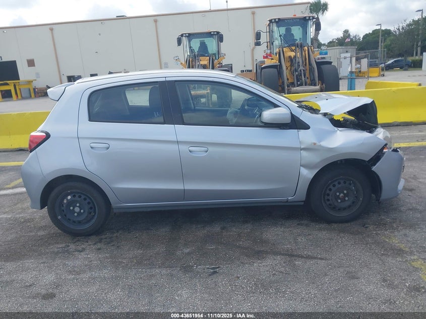 2024 Mitsubishi Mirage Es/Le VIN: ML32AUHJ7RH020418 Lot: 43651954