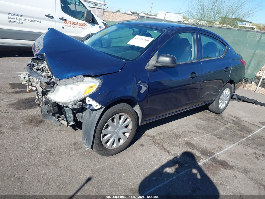 2014 NISSAN VERSA 1.6 S - 3N1CN7AP0EL807702