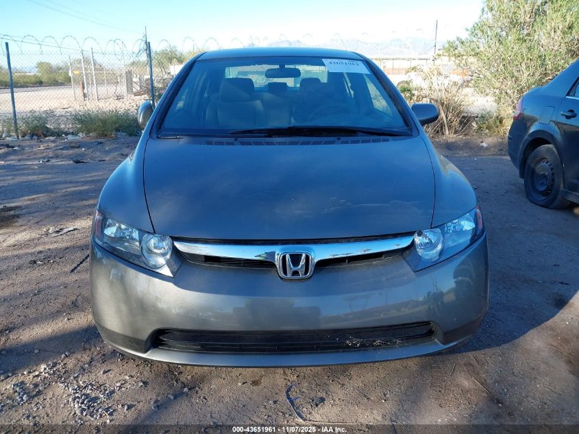 2007 Honda Civic Lx VIN: 1HGFA16567L130326 Lot: 43651961