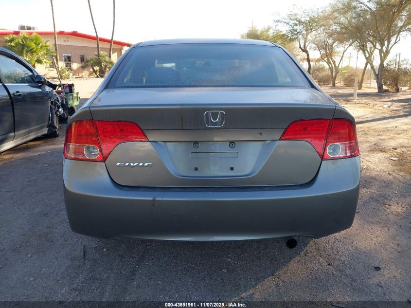 2007 Honda Civic Lx VIN: 1HGFA16567L130326 Lot: 43651961