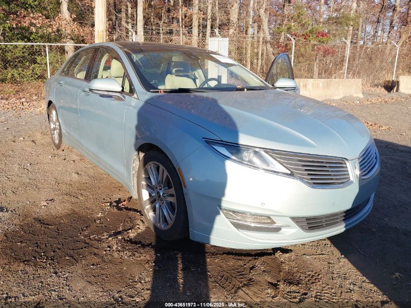 2013 Lincoln Mkz Hybrid VIN: 3LN6L2LU6DR825327 Lot: 43651973