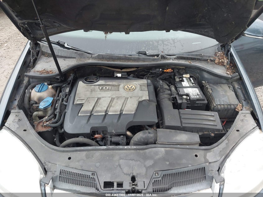 2009 Volkswagen Jetta Tdi VIN: 3VWRL71K59M126790 Lot: 43651980