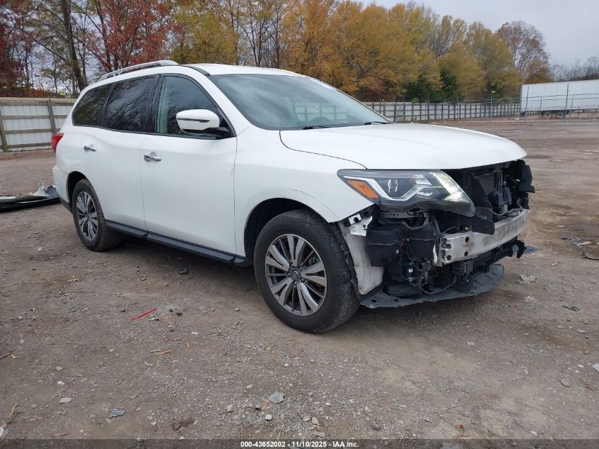 2019 Nissan Pathfinder Sv VIN: 5N1DR2MN7KC622634 Lot: 43652002