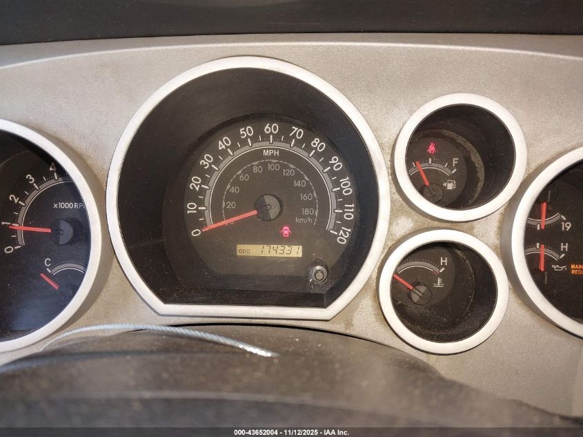 2008 Toyota Tundra Sr5 4.7L V8 VIN: 5TFBT54158X012504 Lot: 43652004