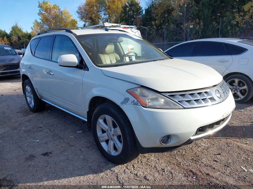 JN8AZ08W46W543655 2006 Nissan Murano Sl auction photo 1