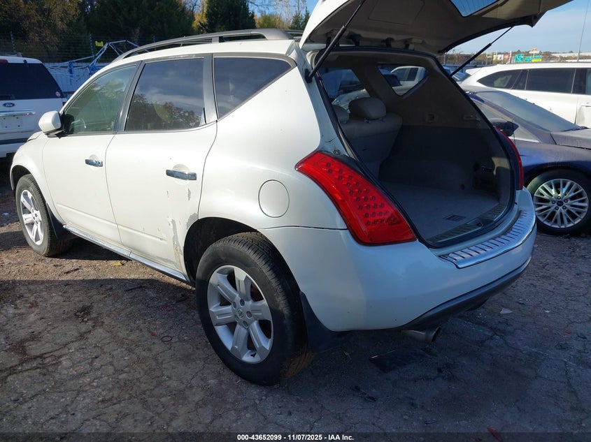 JN8AZ08W46W543655 2006 NISSAN MURANO photo no. 3
