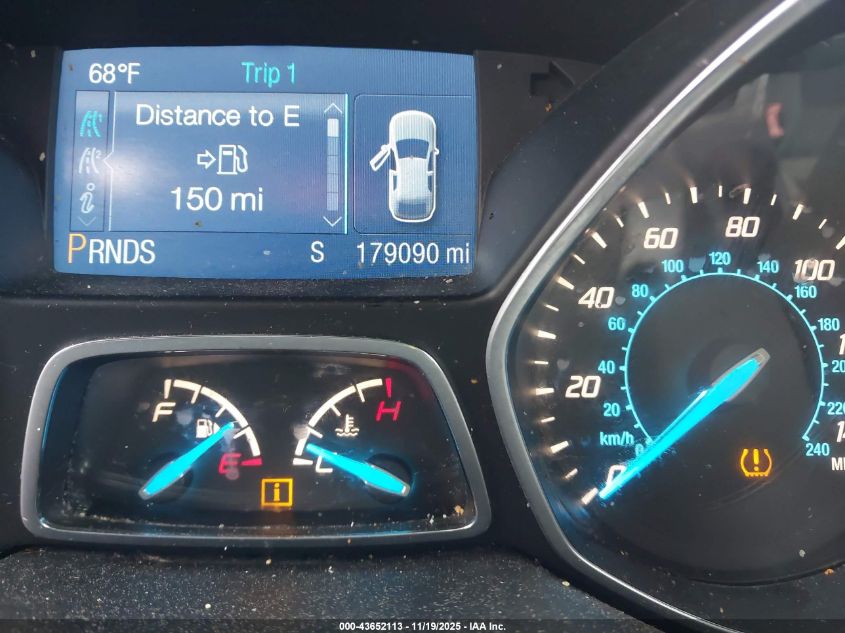 2014 Ford Escape S VIN: 1FMCU0F74EUA21144 Lot: 43652113