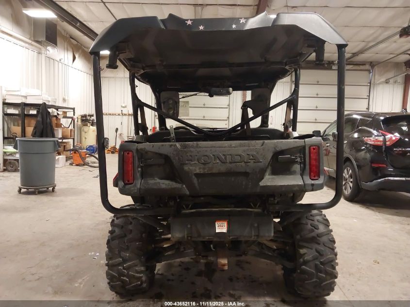 2016 Honda Sxs1000 M5 VIN: 1HFVE0425G4001186 Lot: 43652116