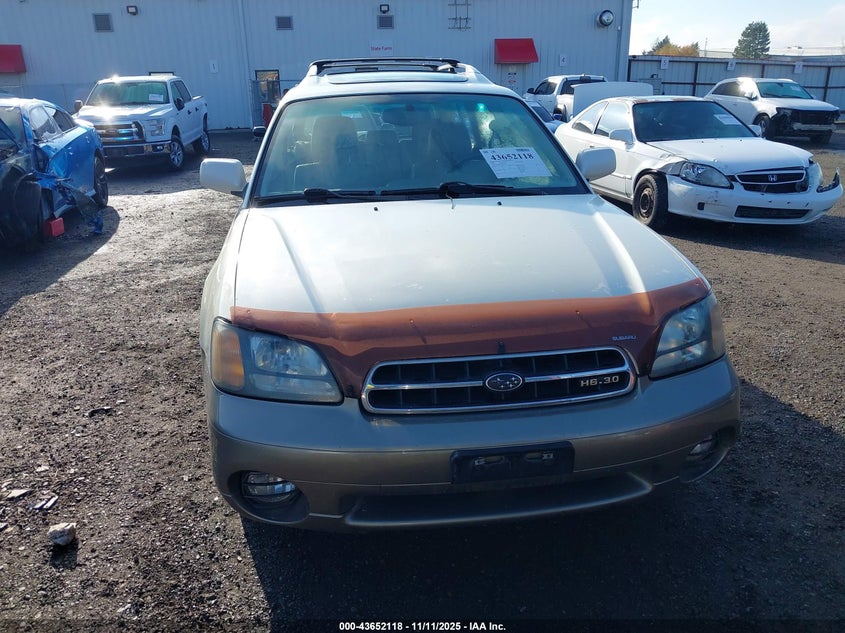 2002 Subaru Outback H6-3.0 L.l. Bean Edition VIN: 4S3BH806227645943 Lot: 43652118