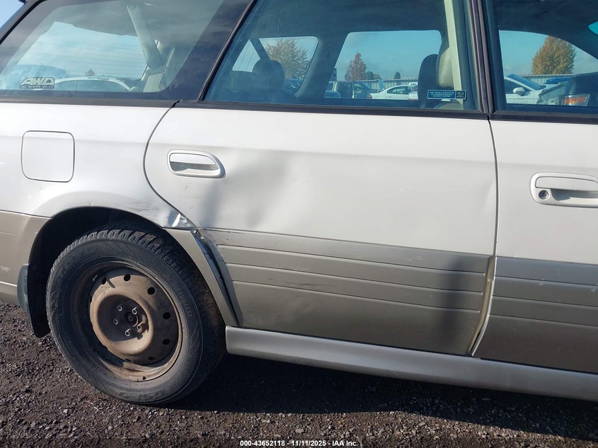 2002 Subaru Outback H6-3.0 L.l. Bean Edition VIN: 4S3BH806227645943 Lot: 43652118