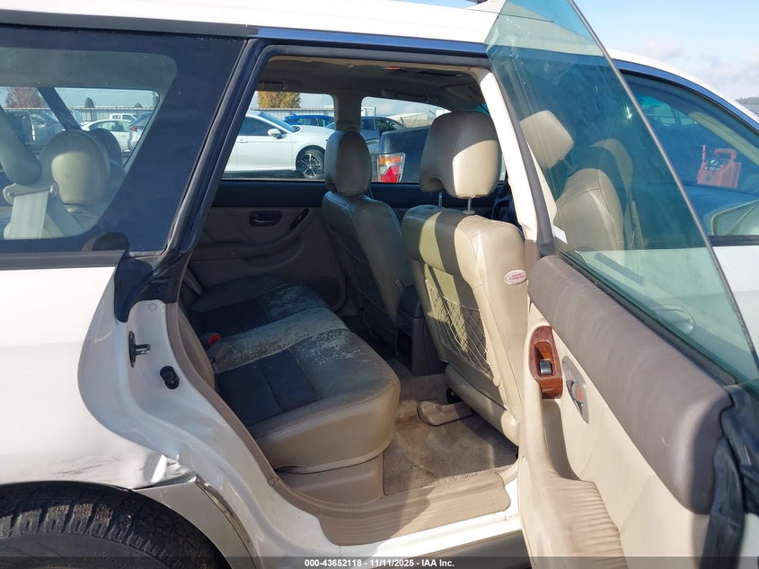 2002 Subaru Outback H6-3.0 L.l. Bean Edition VIN: 4S3BH806227645943 Lot: 43652118