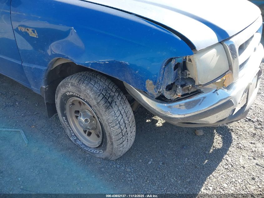 1998 Ford Ranger Splash/Xl/Xlt VIN: 1FTYR10C6WPA02232 Lot: 43652137