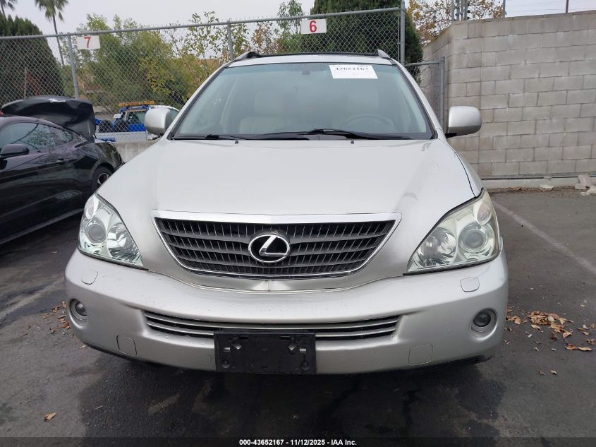 2006 Lexus Rx 400H VIN: JTJHW31U860004212 Lot: 43652167