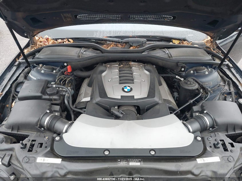 2006 BMW 750Li VIN: WBAHN83516DT31842 Lot: 43652190