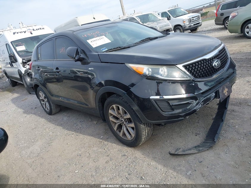 2016 KIA SPORTAGE LX - KNDPBCAC6G7859131