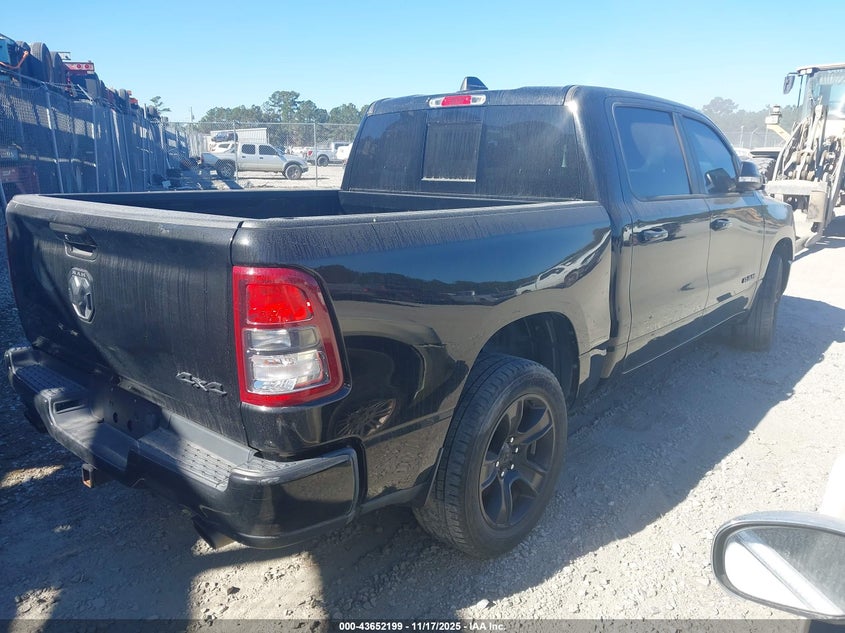Vin: 1c6srfft9mn518224, lot: 44147411, ram 1500 big horn  4x4 5'7 box 20214