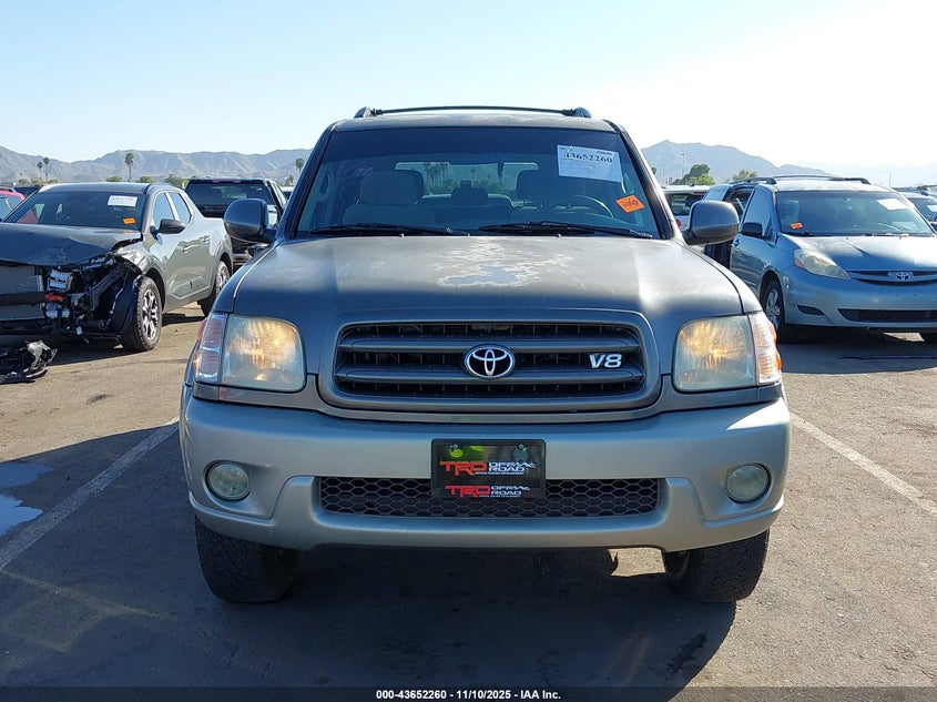 2003 Toyota Sequoia Sr5 V8 VIN: 5TDZT34A83S191770 Lot: 43652260