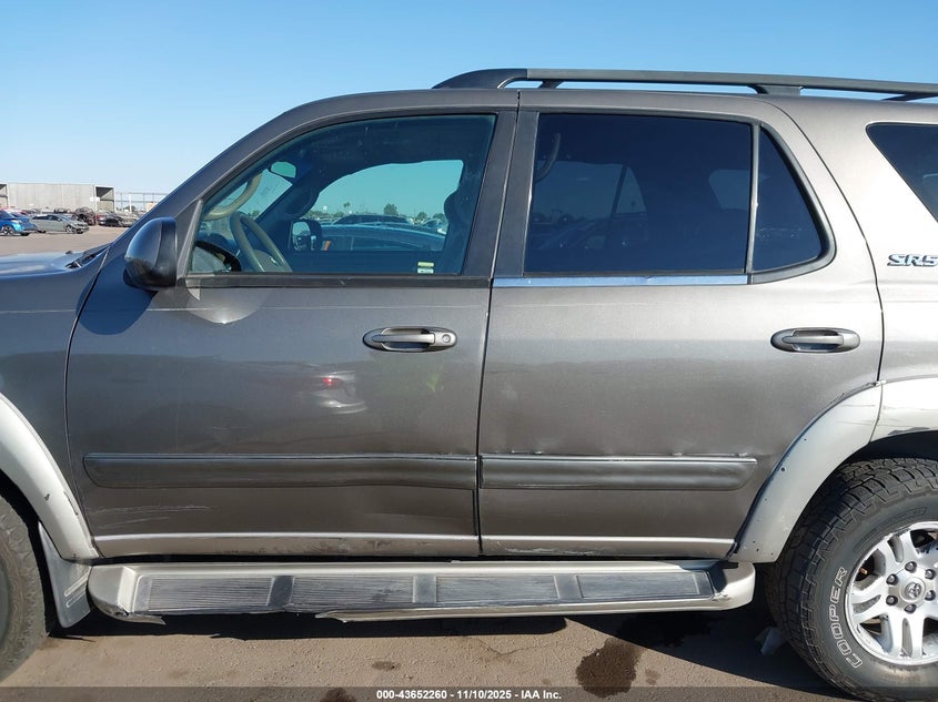 2003 Toyota Sequoia Sr5 V8 VIN: 5TDZT34A83S191770 Lot: 43652260