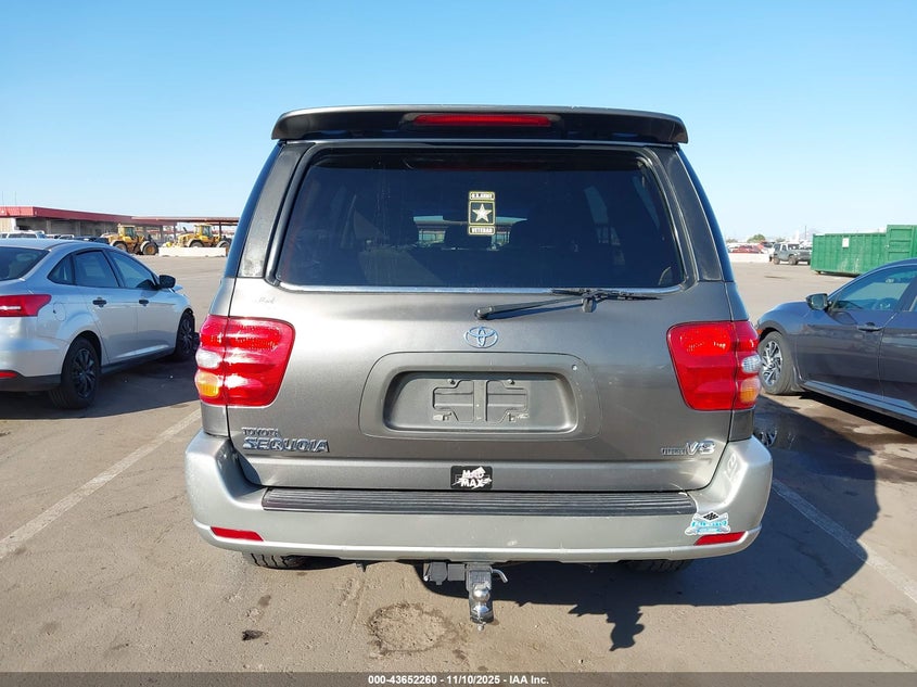 2003 Toyota Sequoia Sr5 V8 VIN: 5TDZT34A83S191770 Lot: 43652260