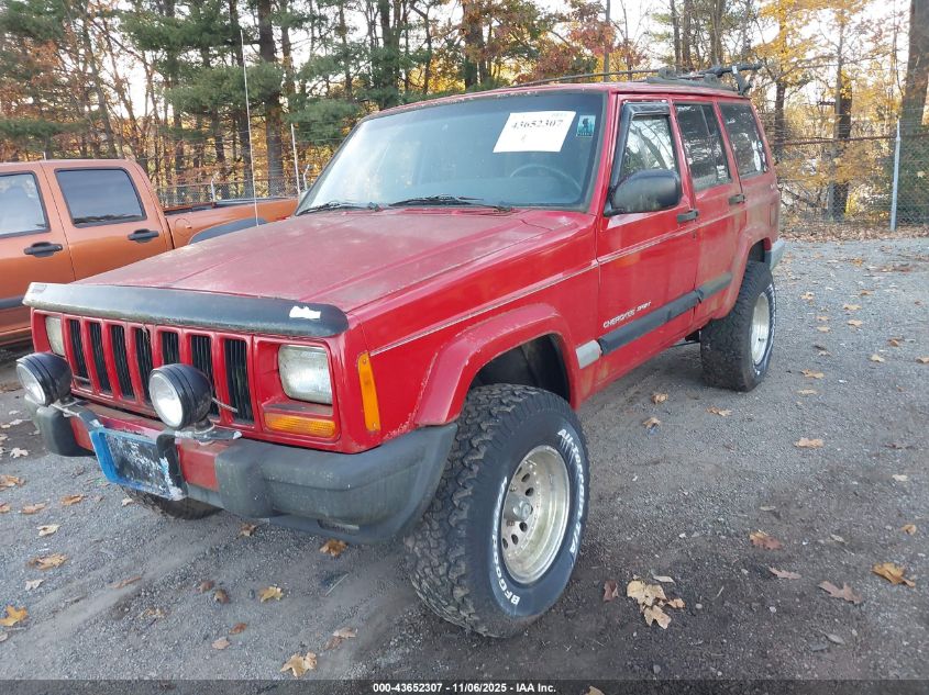 2001 Jeep Cherokee Sport VIN: 1J4FF48S21L542961 Lot: 43652307