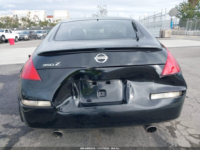 2004 Nissan 350Z Enthusiast VIN: JN1AZ34EX4T050896 Lot: 43652314