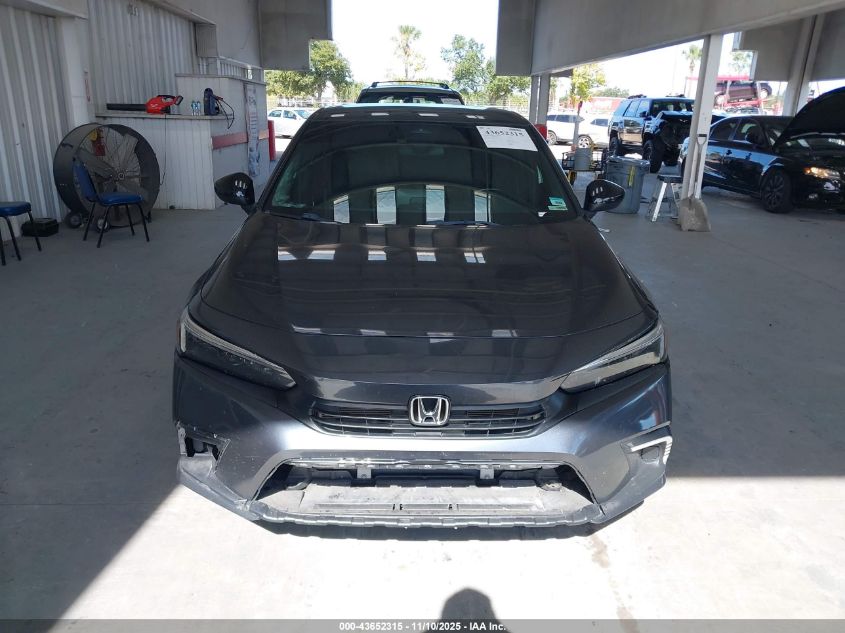 2022 Honda Civic Sport VIN: 2HGFE2F50NH551687 Lot: 43652315