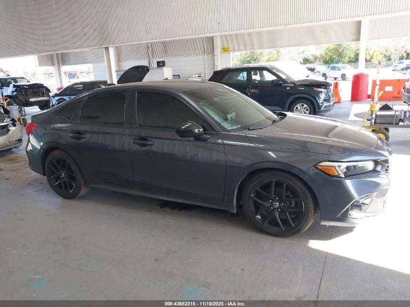 2022 Honda Civic Sport VIN: 2HGFE2F50NH551687 Lot: 43652315