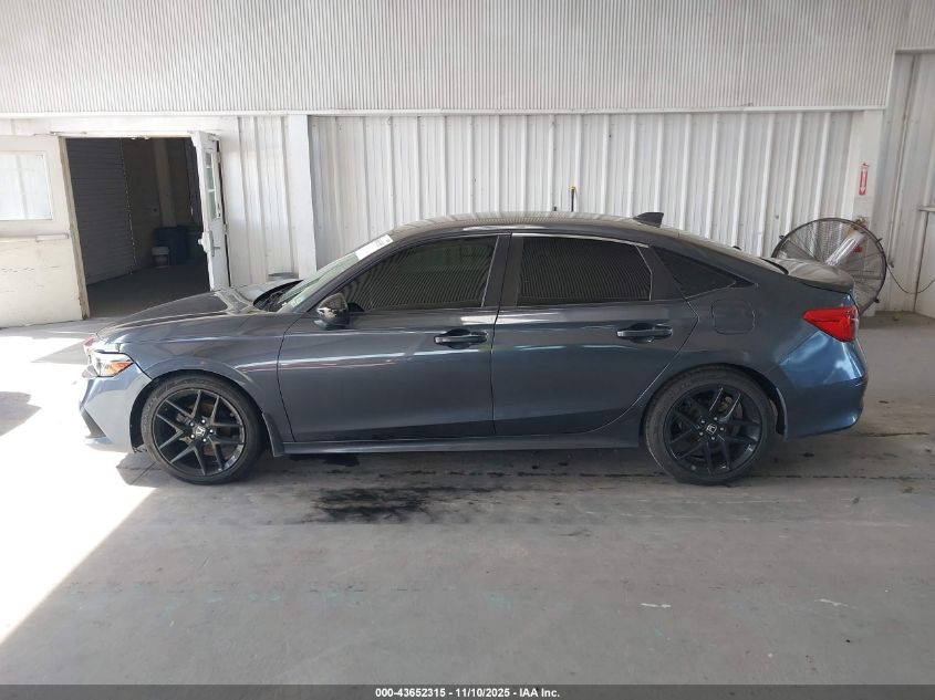 2022 Honda Civic Sport VIN: 2HGFE2F50NH551687 Lot: 43652315