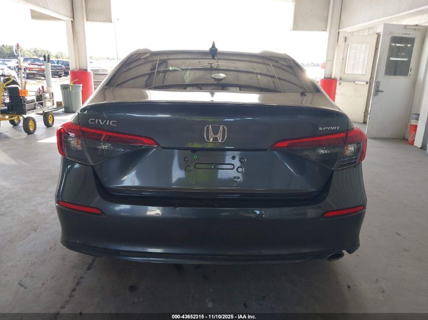 2022 Honda Civic Sport VIN: 2HGFE2F50NH551687 Lot: 43652315