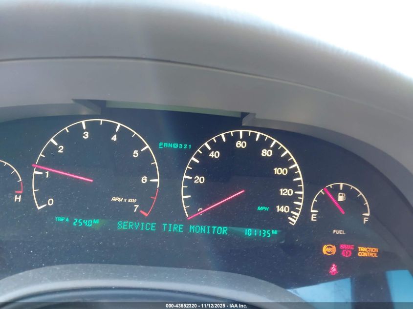 2001 Cadillac Seville Sts VIN: 1G6KY54941U247347 Lot: 43652320